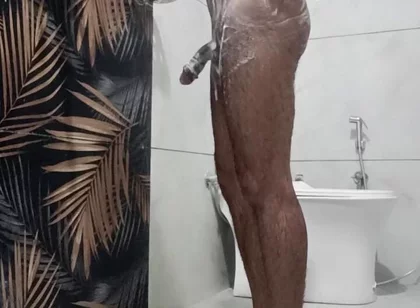 Masterbation Show in Washroom