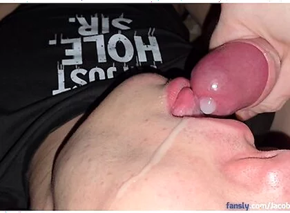 My Femboy Did Well: He Swallows Every Drop
