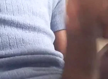BBC Sneaky Wank in Bathroom