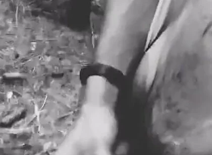 Famous Influencer Ejaculates in the Forest