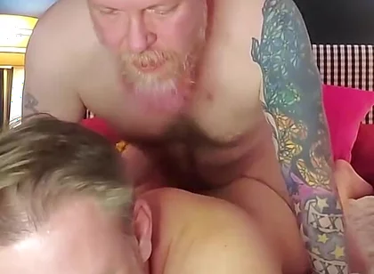 Daddy on Daddy. Daddypaulpalmer Fucks Daddy_dan_xxx.