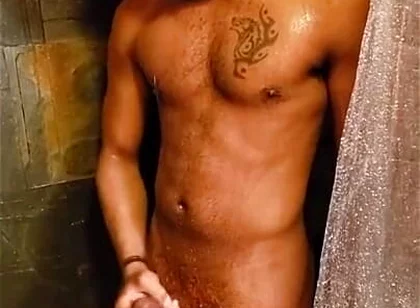 Caught in the Shower!