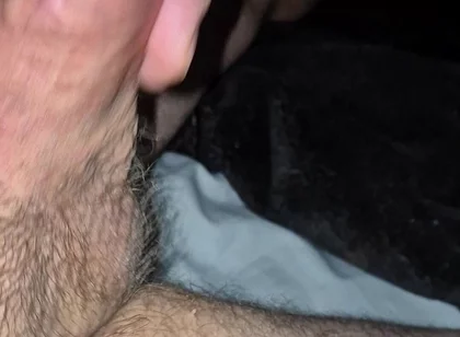 Masturbating with Cum