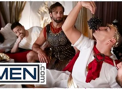 Caesar Mrdeepvoice Sits On His Gladiator Champion Dom Kings Cock Like Its His Throne