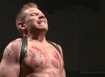 Alex Adams Endures the Cock, Balls and Ass Torment