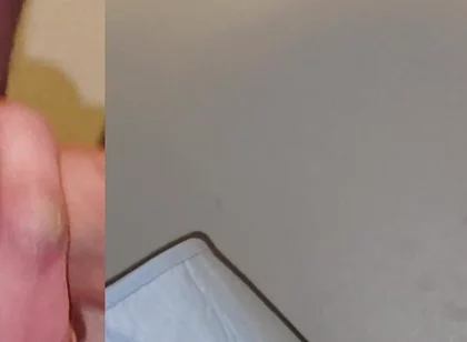 Cum 4 Times in a Row Using My Cum as Lube