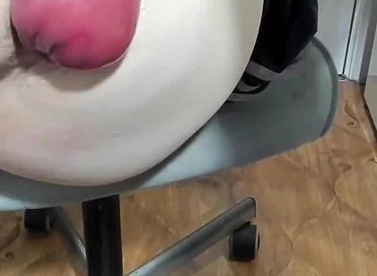 A Piece of Intestine Hangs From a Young Ass