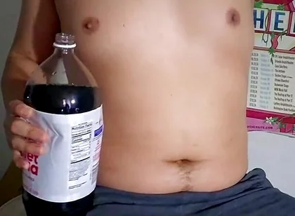 Helpless Belching Ex Jock Releases Gassy Ball Belly