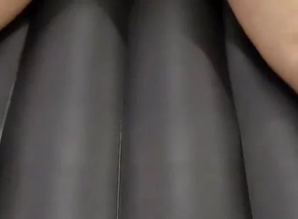 Fuck and cum on airmatress