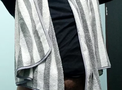 Indian Desi Man Enjoy Shower and Masterbation Show with Neighbour Police Officer