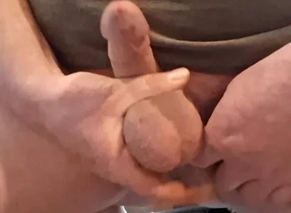 Vibing My Cock and Balls