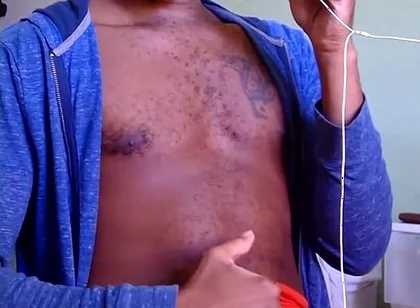 Kennie Jai Gets off Guy by Showing His Big, Fat, Dick!