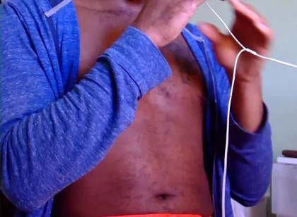 Kennie Jai Gets off Guy by Showing His Big, Fat, Dick!