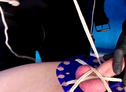 Cock and Ball Bondage for CBT