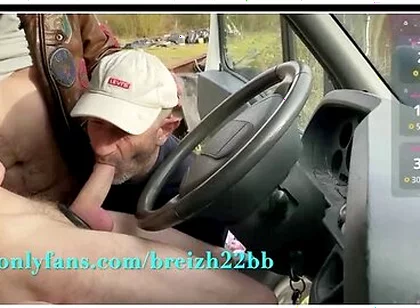 My Truck, Two Cock-hungry Sluts Enjoy My Big Thick Cock At A Rest Stop