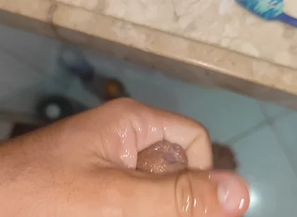 Increasing Phimosis Using Your Own Cum!