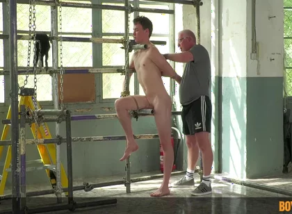 Master Doms And Three Twinks Nipple Torment And Cock Strokes - Roman Capellini, Sebastian Kane And Mitch Schif