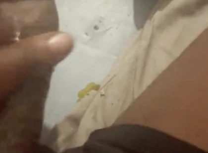 Oiling My Dick Jerking off