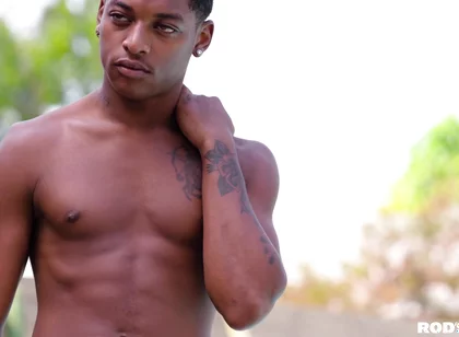 Michael Boston And Ty Santana In Interracial Jockstrap Action