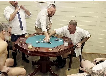 Strip Poker Party Gets Outta Hand - Orgy