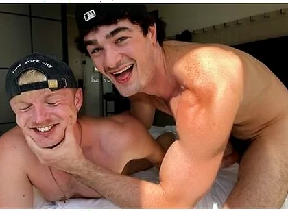 American Jock Breeds British Twink With A Fat Ass