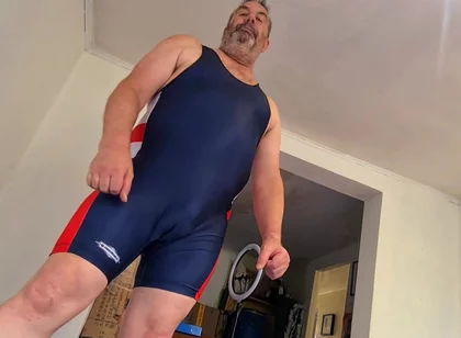 Silver Stepdaddy Wrestler - POV Dirty Lessons in Domination