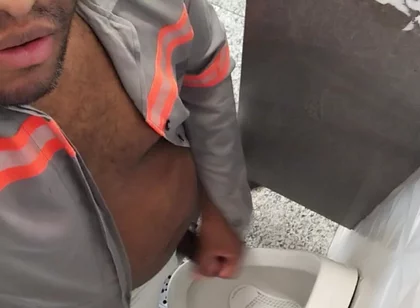 Toilet Masturbating