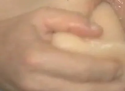 Big Dildo Fucking My Wet Hole
