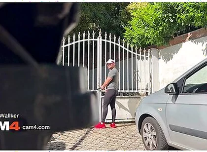 Andrew Wallker Spied By A Perv During Fitness Jerk And Intense Cumshot