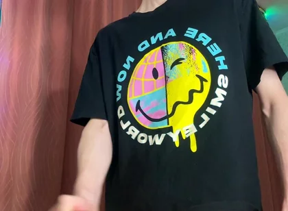 Skinny Twink Student Making a Huge Messy Cum Puddle