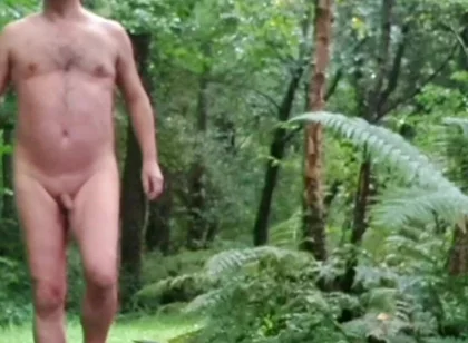 Camping Butt Naked
