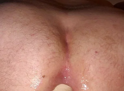 Deep anal dildo