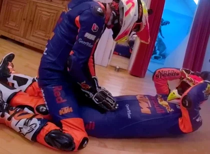 Ktm leather biker gear cuming