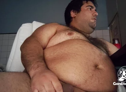Fat Playing Video Games and Masturbating
