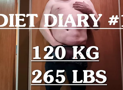 Diet Diary # 1 - Showing off My Body at the Start of My Diet