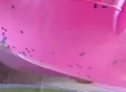 Beautiful inflatable swimrings in my bed