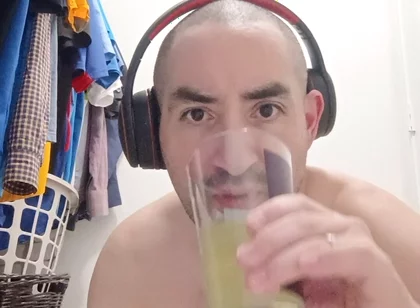 Cock and Balls in My Glass