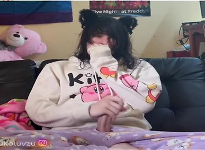 *soft Moaning Orgasm* Femboy Eats Precum And Plays Cuz Stepdaddys At Work