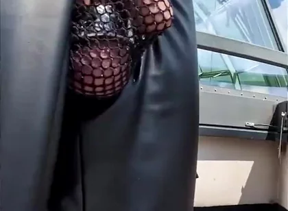 Soaked in a Strange City - My Naughty Urban (thong) Walk