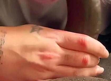 Sexy Trav Sucks My Big Cock Gently and Roughly