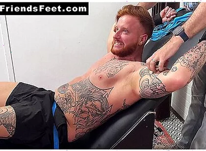 Dan Edwards Tickles Bound Anthony G Until He Squirms