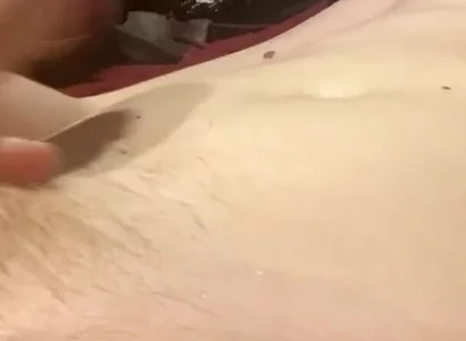 Redhead Boytoy Covers Himself with Cum