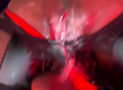 Super Horny Femboy Takes a Creamy Ride on Sex Toy - Surprise Fisting Moment