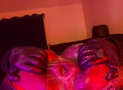 Sexy Slutty Femboy Gapes Hole with Big Dildo - Nasty Creamy Butt Play