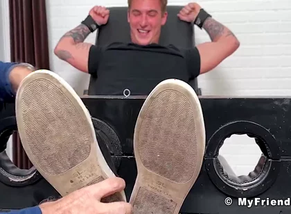 First Time Tickled Hard Until He Begs For Mercy With Tyler French, Dan Edwards And Connor Maguire