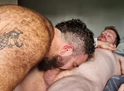 Sucking Bear Cock