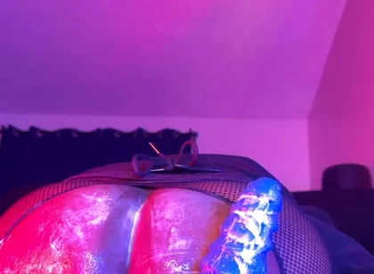 Gaping My Hole with Topped Toys Fantasy Dildo
