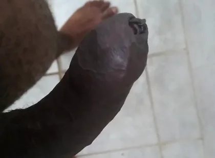 Little King Giving You a Little Tease Before My Shower