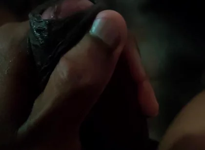 Glistening with Precum and Then Exploding