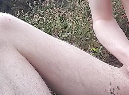 Outdoor Jerk off